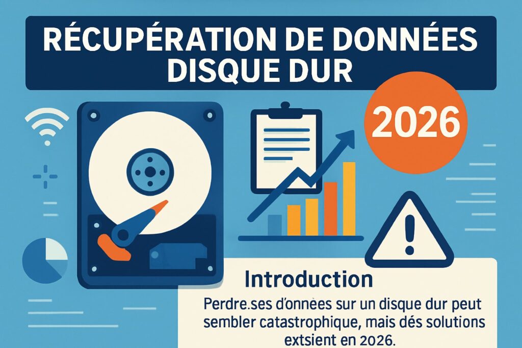 guide 2026 : récupération de données disque dur essentielle