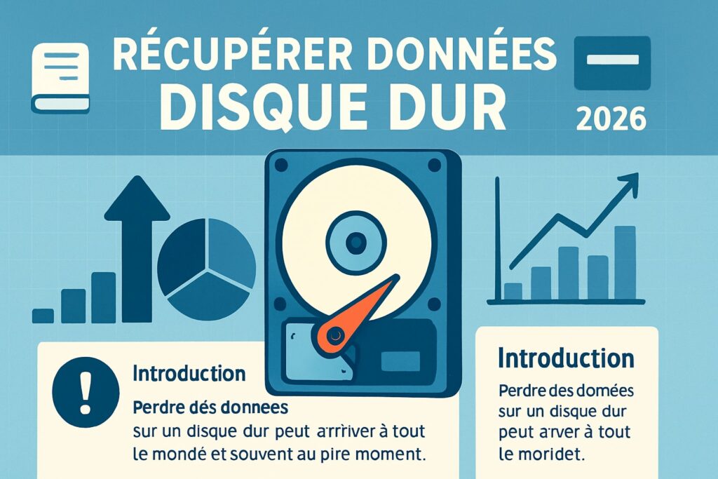 guide 2026 : récupérer données disque dur facilement
